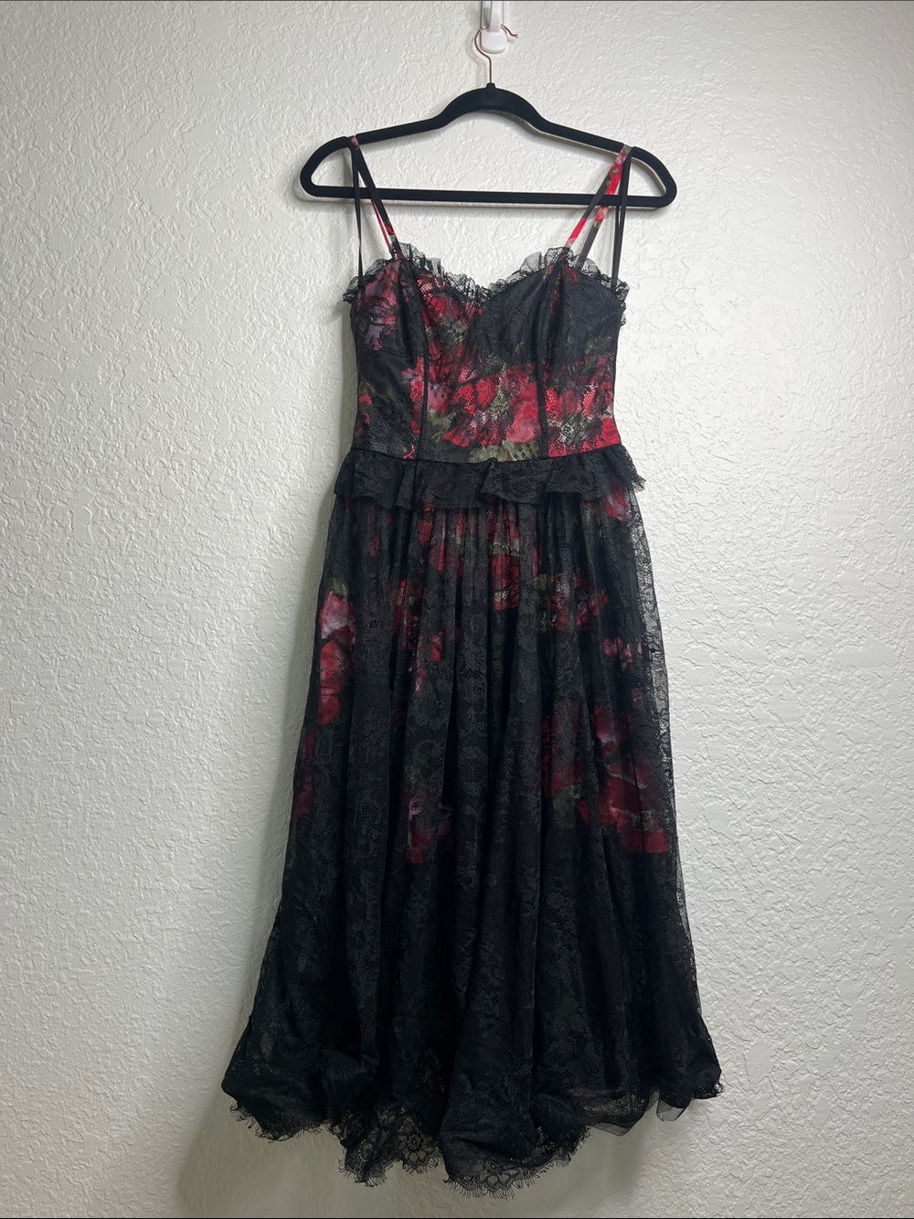 Pearl by Georgina Chapman Floral Lace Dress Sz 2 - Picture 5 of 9